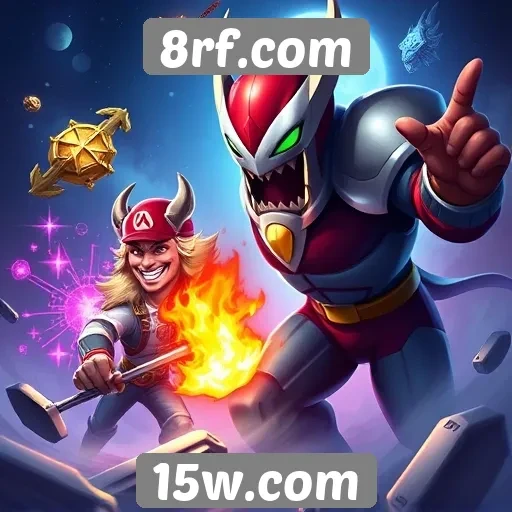 Plataforma 8rf com diversidade de jogos online