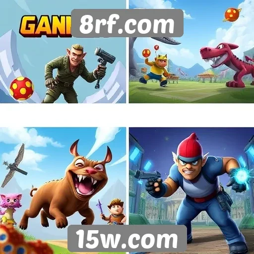 Comparação entre jogos populares no 8rf.com
