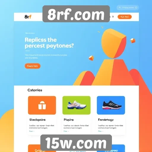 Interface do usuário do 8rf.com é intuitiva e acessível